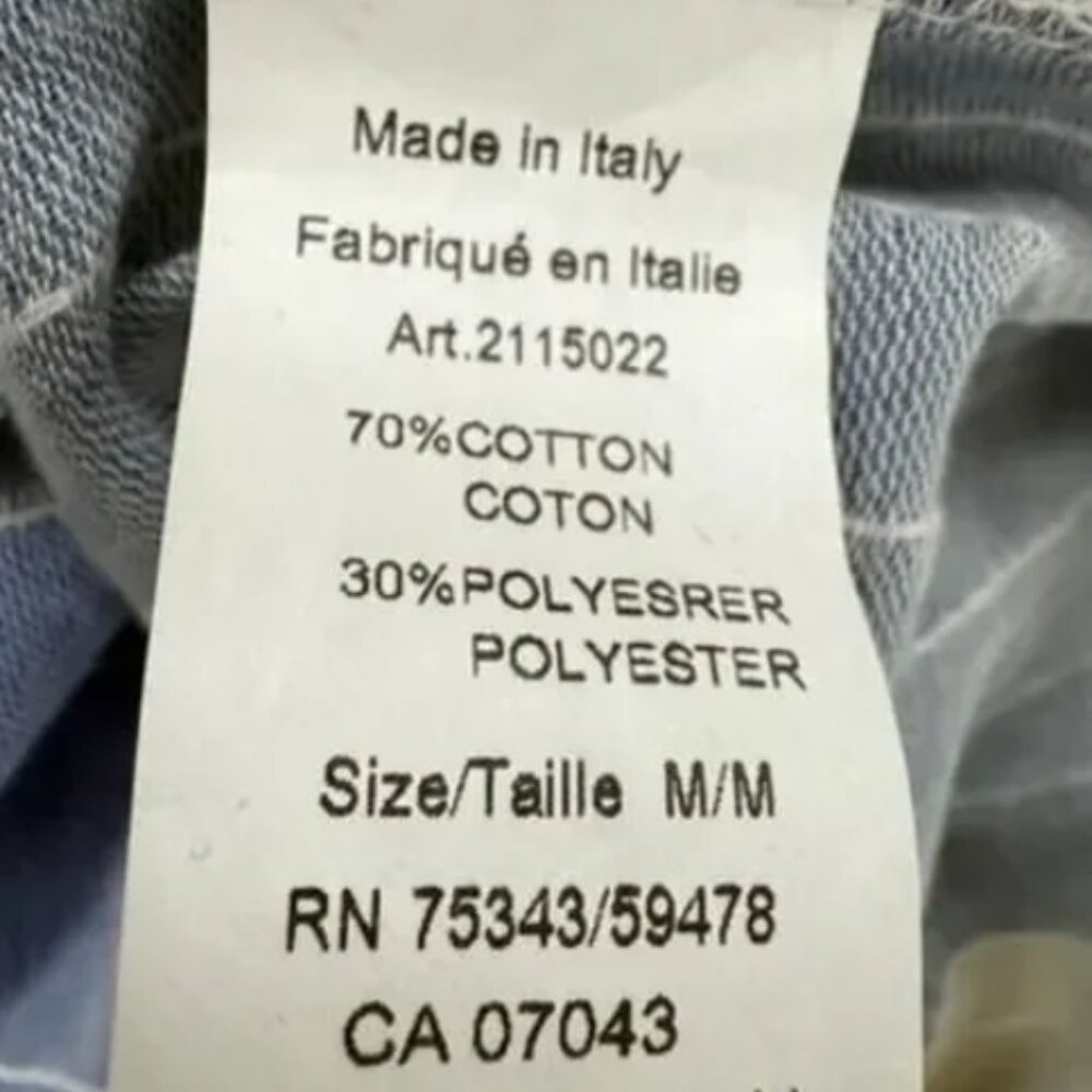 NWT Laura Gotti Blue Striped Midi Dress Made in Italy Coastal Artisan - Picture 8 of 8